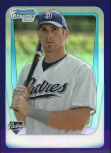 2011 (PADRES) Bowman Chrome Draft Prospects Purple Refractors #BDPP23 Gaedele
