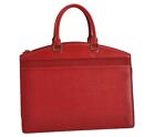Authentic Louis Vuitton Epi Riviera Hand Bag Red M48187 LV 2745J