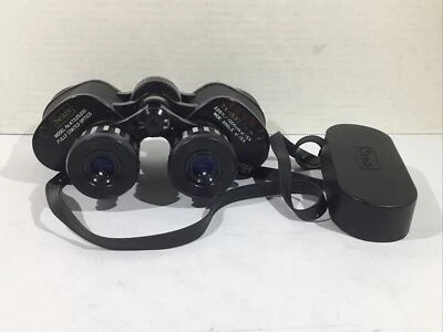 Sears Vintage Binoculars Model 473.25201 Fully Coated Optics Lens Cover CT1-163 - Image 1 of 4