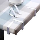 Table Cloths Clip Light Weight Silver Tablecloth Household Office Party