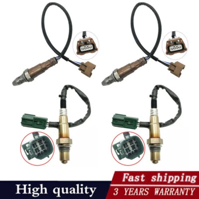Sensor de oxígeno aguas arriba + aguas abajo 4 piezas para Nissan Armada 5,6 L V8 2014 2015 Foto 1 de 4
