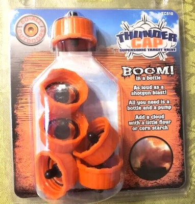 Do-All Outdoors TC510 Thunder Cap, Orange Boom!  Target Shooting Fun! - Image 1 of 4