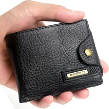 Men's Multifunction Leather Wallet Zipper Coin Purse Credit Card Holder Wallets