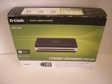 NEW D-Link EBR-2310 4-Port 10/100 MBPS Ethernet Wired Broadband LAN Router NIB