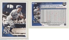 2010 Topps Legend Variation Lou Gehrig SP Legend Variation #250.3 HOF
