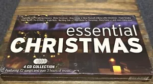 ESSENTIAL CHRISTMAS 4 CD's 72 Songs Classic Bing, Frank, Nat King Cole, More - Picture 1 of 7