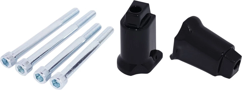 Montaje de piso de pasajero negro brillante Harley-Davidson Deluxe FLDE 2018-2020 Foto 1 de 1