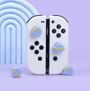 GeekShare Purple Planet Daumengriff Joystick Kappen für Nintendo Switch/Lite/OLED - Bild 1 von 9