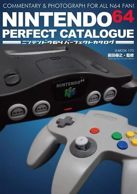 Book Nintendo 64 Perfect Catalog Japanese Hiroyuki Maeda Retro Gaming Mook - Image 1 of 4