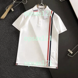 Thom Browne Webbing T-Shirt Business Damen und Herren - Bild 1 von 24