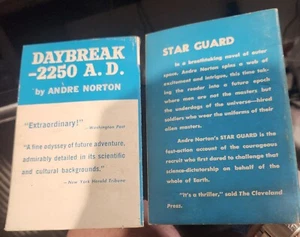 Daybreak 2250 A.D. Andre Norton Ace Books Star Guard 1961 D-527 - Bild 1 von 3