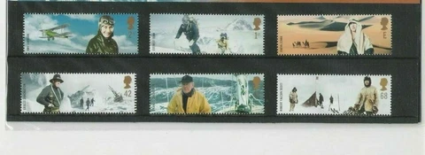 MINT 2003 GB EXTREME ENDEAVOURS STAMP SET Cover
