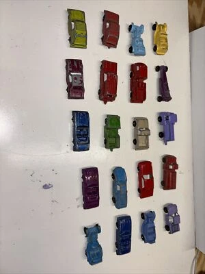 20 Vintage Tootsie Toy Cars, Trucks, & Jeeps - Image 1 of 4