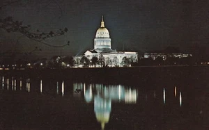 Vintage Postcard - West Virginia (WV) State Capitol, Charleston - Cass Gilbert - Picture 1 of 2