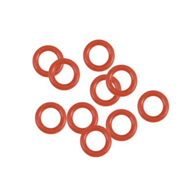UXCELL Silicone Joint Torique 5mm OD 3mm ID 1mm VMQ Anneaux étanchéité Joint Paquet 10