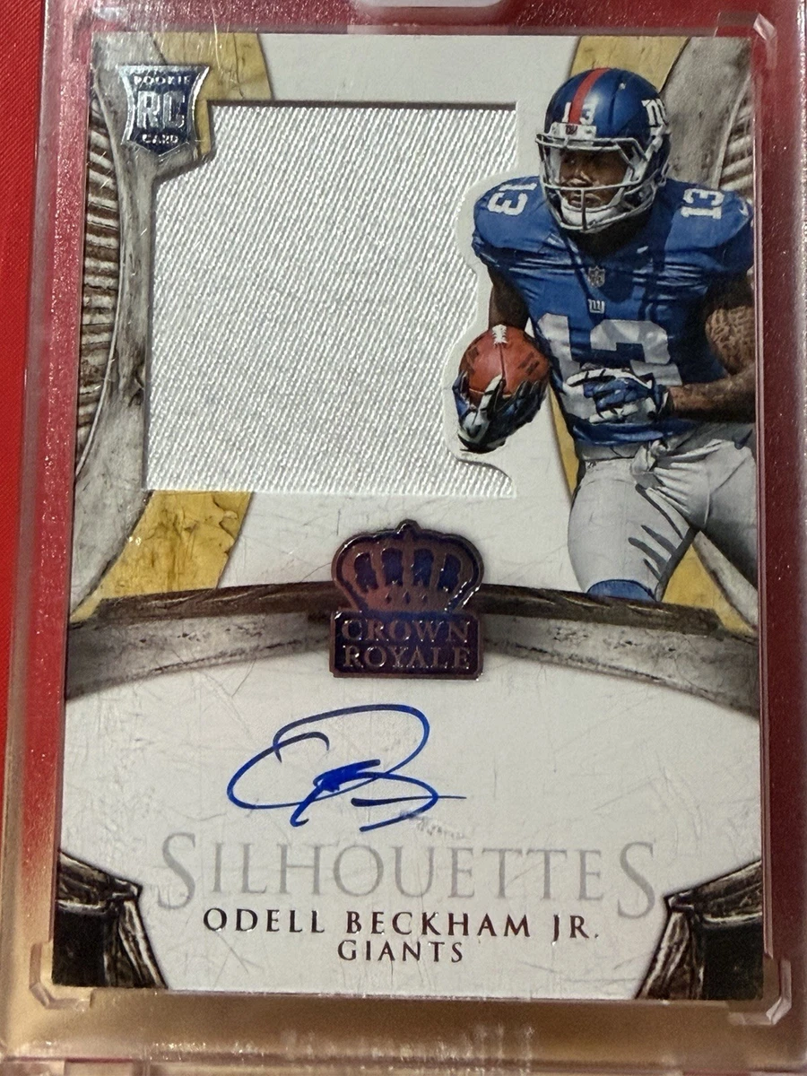 Football Sports Odell Beckham Jr. Autographed Trading Cards for