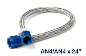 NOS 15230NOS Stainless Steel Braided Hose - Imagen 1 de 8