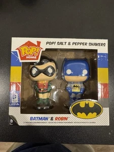 Funko Pop! Home Batman & Robin Salt & Pepper Shaker Set DC Legion of Collectors - Picture 1 of 4