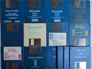 AMIGA Diskettenspiele - Back To The Future, Line Of Fire, Lemmings, Beau Jolly - Bild 1 von 11