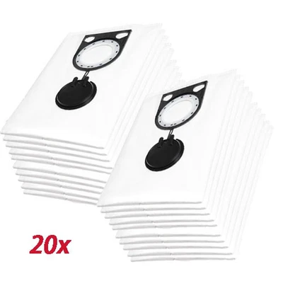 MARKENLOS 20x Staubsaugerbeutel Ersatz für Bosch Gas 25 Gas 50 VPE SFC/STARMIX FB25 METABO