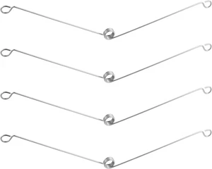 4 Stück Einbau Lichtfeder Clips Drehfedern Metall Verkleidung Clip Ersatz - Bild 1 von 7