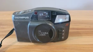 Olympus Infinity Accura Zoom XB 70 analoge Kamera 35mm schwarz 38-70mm Zoom - Bild 1 von 8