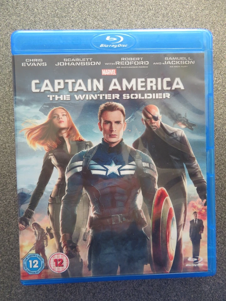 Captain America - The Winter Soldier (Blu-ray, 2014) - Image 1 of 1