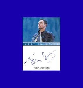 Toby Stephens as John Robinson 2019 Lost in Space Season 1 Full Bleed AUTO SSP - Picture 1 of 1