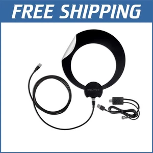 Ultra-Thin Reversible ClearStream Eclipse TV Antenna - 21 Channels, Easy Install - Picture 1 of 12