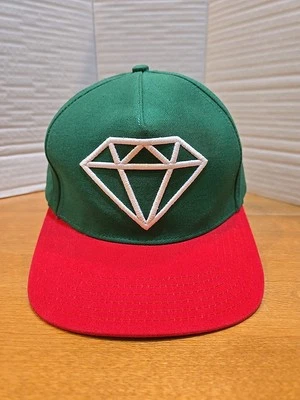 DIAMOND SUPPLY CO Grande Logo Snapback Gorra Gorra Retro Patinador Ropa de Calle Logo Foto 1 de 4