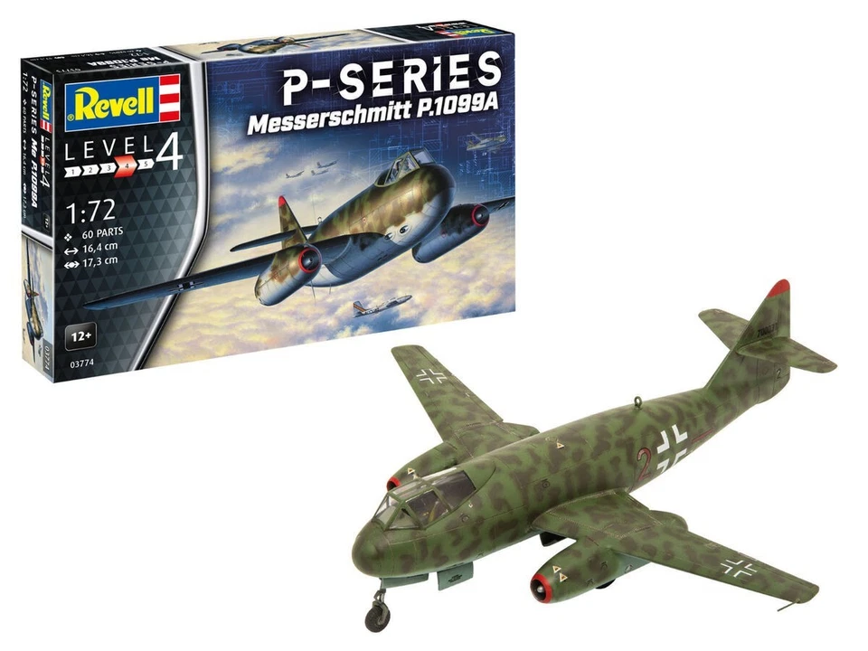 Messerschmitt P.1099 A (P-Series)  REVELL 03774 SCALA 1/72 - Immagine 1 di 1