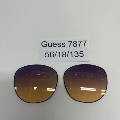 Gafas de sol Guess GU7877 53Z Havana de plástico ojo de gato (solo lentes) 56-18-135  Foto 1 de 4