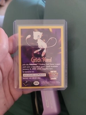 (ERROR) PSA 10 MINT Catch Mew! WOTC League Promo Pokemon Card - Image 1 of 2