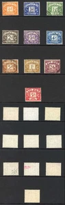 SGD46-D55 post Due Wmk Edward set of 10 Cat 65 pounds - Picture 1 of 1