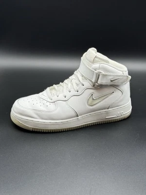 Nike Air Force 1 Mid '07 Mens Sz 10 Summit White Light Bone Sneakers DZ2672-101 - Image 1 of 4