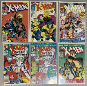 6 Book Lot🔥Uncanny X-Men #258 275 281 296(2) 299🔥VF(8.0) - Bild 1 von 5