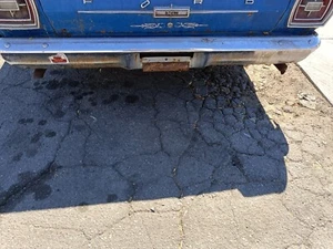66 Ford Galaxie 500 used rear bumper on convertible car - Picture 1 of 5