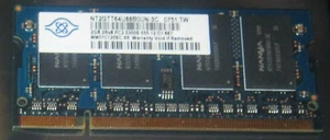 1x 2GB NANYA DDR2 RAM 667MHz PC2-5300S SO-DIMM 200-pol. CL5 NT2GTT64U88B0UN-3C - Imagen 1 de 1