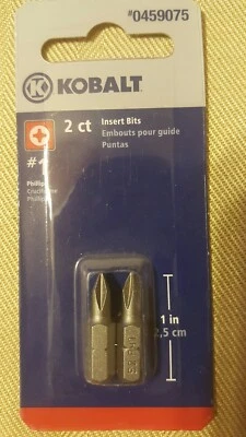 Kobalt 2 CT Insert Bit #1 Phillips. 1 inch 0459075 - Image 1 of 2