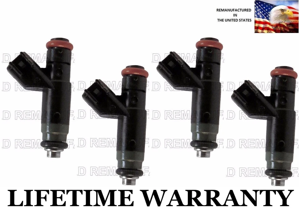 Genuine Siemens Set Of 4 Fuel Injectors for Chrysler PT Cruiser Neon 2.0 2.4L - Image 1 of 1