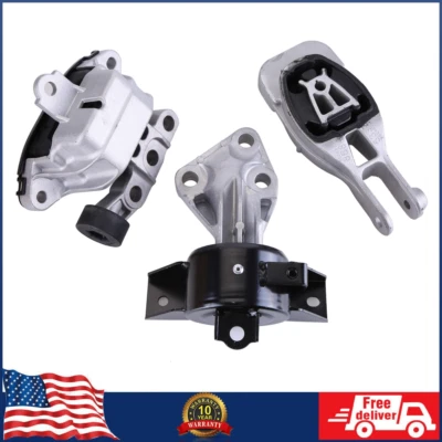 Engine Motor Mount kit for 2013 2014 2015 2016 Chevrolet Sonic A5595 A5596 A5597 - Imagem 1 de 4