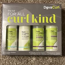Devacurl The Kit For All Curl Kind Hair Set with 4 Pieces 3 oz Each NEW