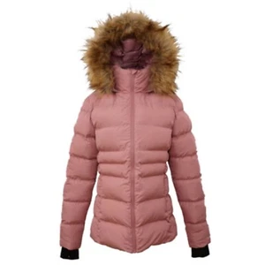 Iceburg Girls Luna Synthetic Down Jacket with Faux Fur Trimmed Hood,NEW SALE - Picture 1 of 1