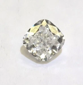 GIA certified .91ct D VS2 loose cushion fancy cut Natural diamond estate vintage - Picture 1 of 15