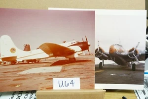 1947 PHOTO PRINT: LODESTAR NC44897 PLANE @ LOCKHEED TERMINAL & SNOW #U64 - Picture 1 of 5