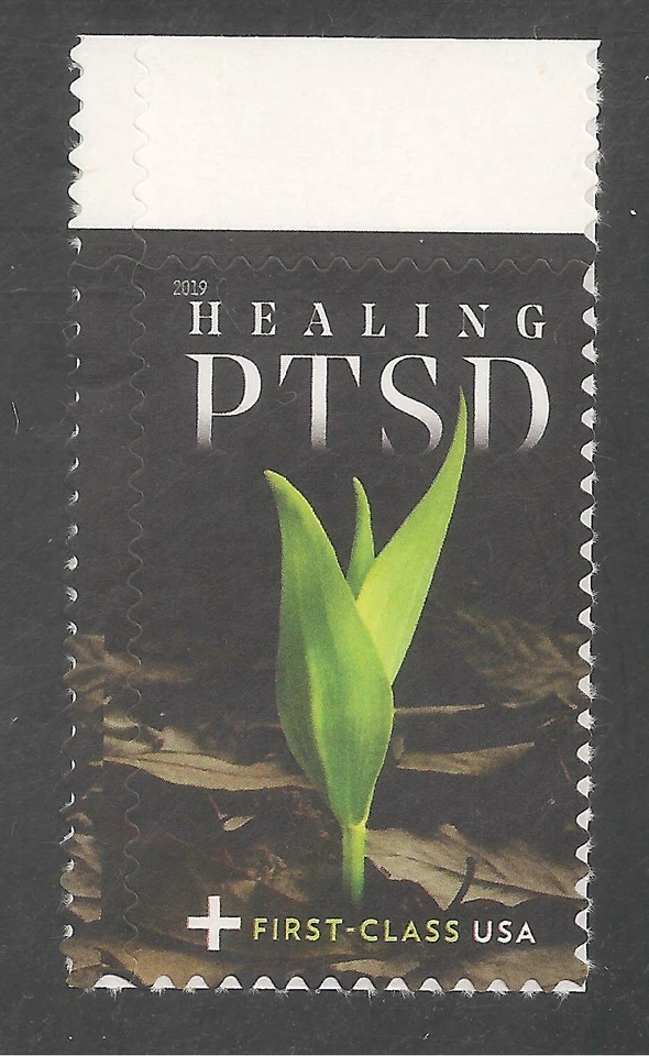 United States #B7 VF MNH - 2019 55c + 10c Healing Post-Traumatic Stress Disorder - Image 1 of 1