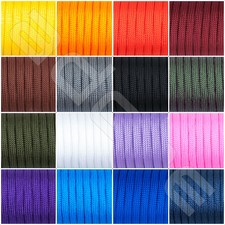 ★★ 5m 10m 15m 30m Paracord 550lb farbauswahl Fallschirmleine Fallschirmschnur