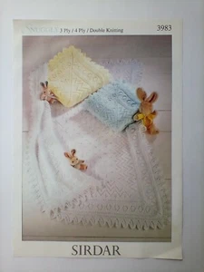 Sirdar- Babies Lacy Shawls - Knitting Pattern - Picture 1 of 2