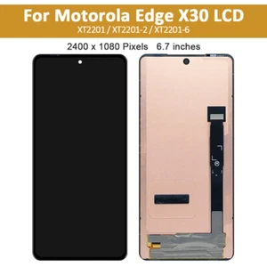 For 6.7" Motorola moto Edge X30 XT2201 OLED Display Touch Screen Digitizer - Picture 1 of 10