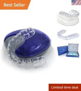 Durable Bruxism Mouth Guard – Custom 2mm Hard/Soft Options for Pain Relief - Picture 1 of 9